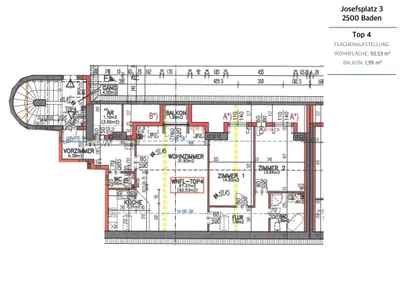 3-Zimmer-Wohnung mieten in Baden – 87,37 m², € 1.399 – Bild 23 von 23