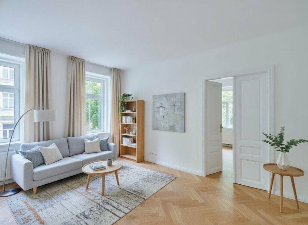 1020! Wunderschöne Altbauwohnung Nähe Prater - Balkon möglich! Erstklassig saniert und sofort bezugsbereit!, Wien