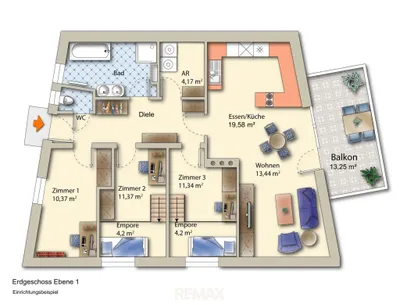 5-Zimmer-Wohnung kaufen in Urfahr-Umgebung – 122,82 m², € 450.000 – Bild 13 von 13