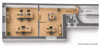 2-Zimmer-Gewerbeimmobilie mieten in Innsbruck – 66 m², € 1.274 – Bild 12 von 13