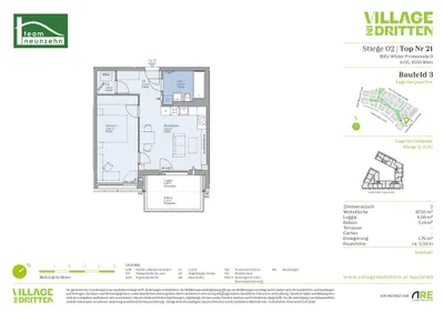 2-Zimmer-Wohnung mieten in Wien – 47,65 m², € 1.149 – Bild 20 von 20