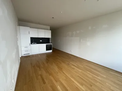 BelView Apartments: Westseitige 2-Zimmer-Wohung mit Freifläche im 16. Stock - zu mieten in 1100 Wien