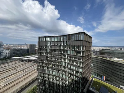 BelView Apartments: Westseitige 2-Zimmer-Wohung mit Freifläche im 16. Stock - zu mieten in 1100 Wien – Bild 2