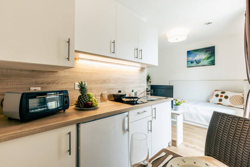 noba Apartments | Pauschalmiete inkl. Strom, Heizung & WLAN | Hochwertig möblierte Neubauwohnungen | Barrierefrei - Ansicht 2