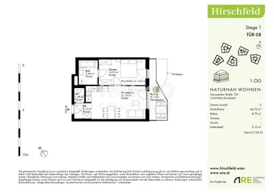 2-Zimmer-Wohnung kaufen in Wien – 46,75 m², € 269.000 – Bild 12 von 12