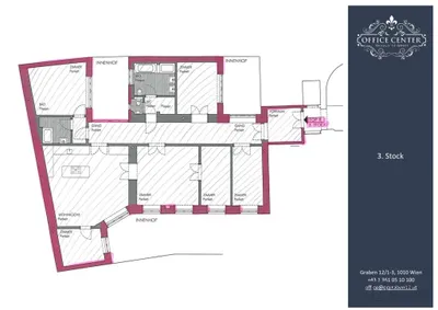 6-Zimmer-Gewerbeimmobilie mieten in Wien – 183 m², € 9.600 – Bild 23 von 23