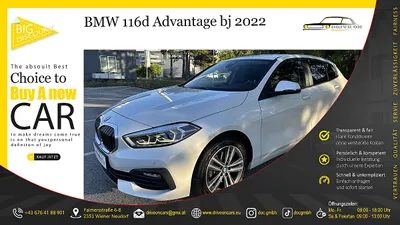BMW 1er-Reihe 116d *F40*Advantage*NAVI*LED*Rückfahrkamera*Lic...