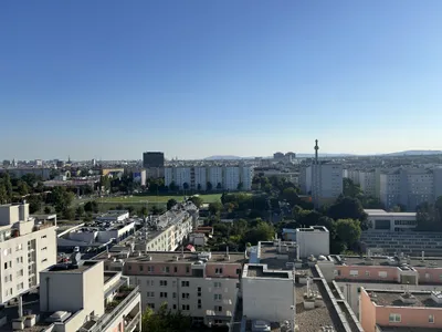 Traumhafter Fernblick über Wien