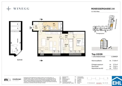 3-Zimmer-Wohnung kaufen in Wien – 71,6 m², € 547.500 – Bild 13 von 13