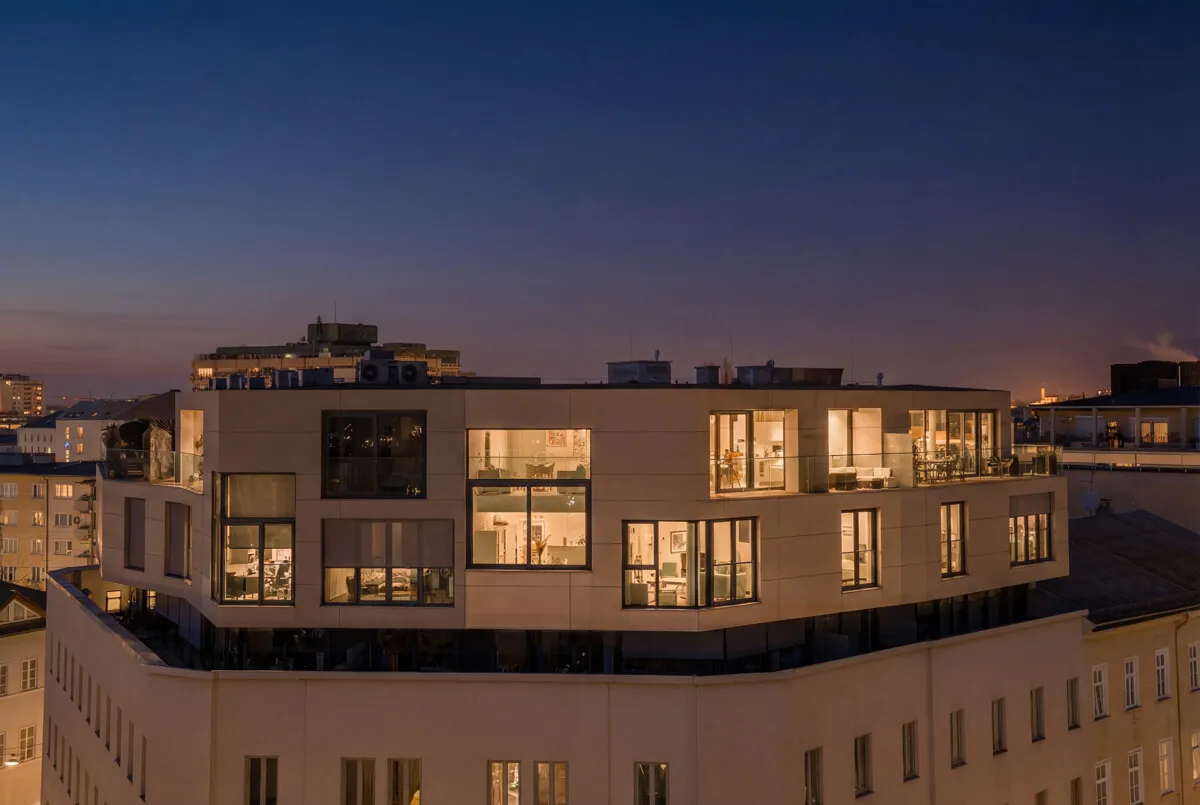 City LIFE - 5-Zimmer Penthouse-Maisonette - Aanzicht 3