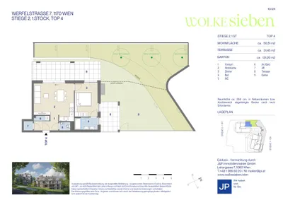 2-Zimmer-Wohnung kaufen in Wien – 50,51 m², € 598.000 – Bild 14 von 14