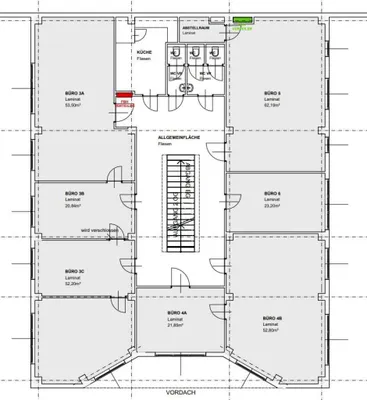 1-Zimmer-Gewerbeimmobilie mieten in Baden – 22 m², € 311 – Bild 3 von 3