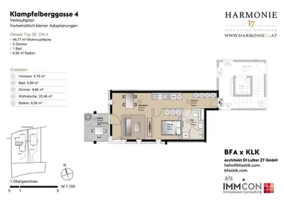 Wohnung kaufen in Wien – 46,77 m², € 475.000 – Bild 12 von 12