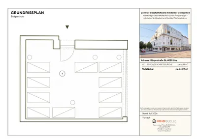 Gewerbeimmobilie kaufen in Linz – 497 m², € 1.453.000 – Bild 16 von 17