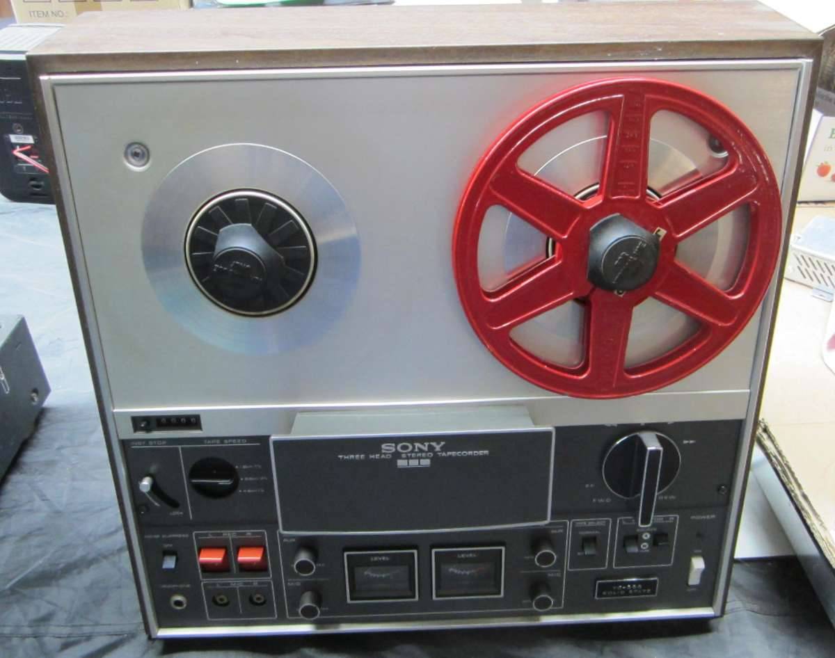 ANCIEN MAGNETOPHONE A Bande Sony Tc-500A Vintage 1966 Tape Corder EUR