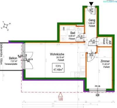 2-Zimmer-Wohnung kaufen in Wien – 47,5 m², € 299.000 – Bild 16 von 17