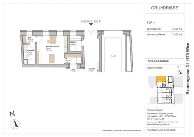 1-Zimmer-Wohnung kaufen in Wien – 31,06 m², € 197.767 – Bild 15 von 15