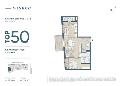 3-Zimmer-Wohnung kaufen in Wien – 60,35 m², € 496.200 – Bild 25 von 25
