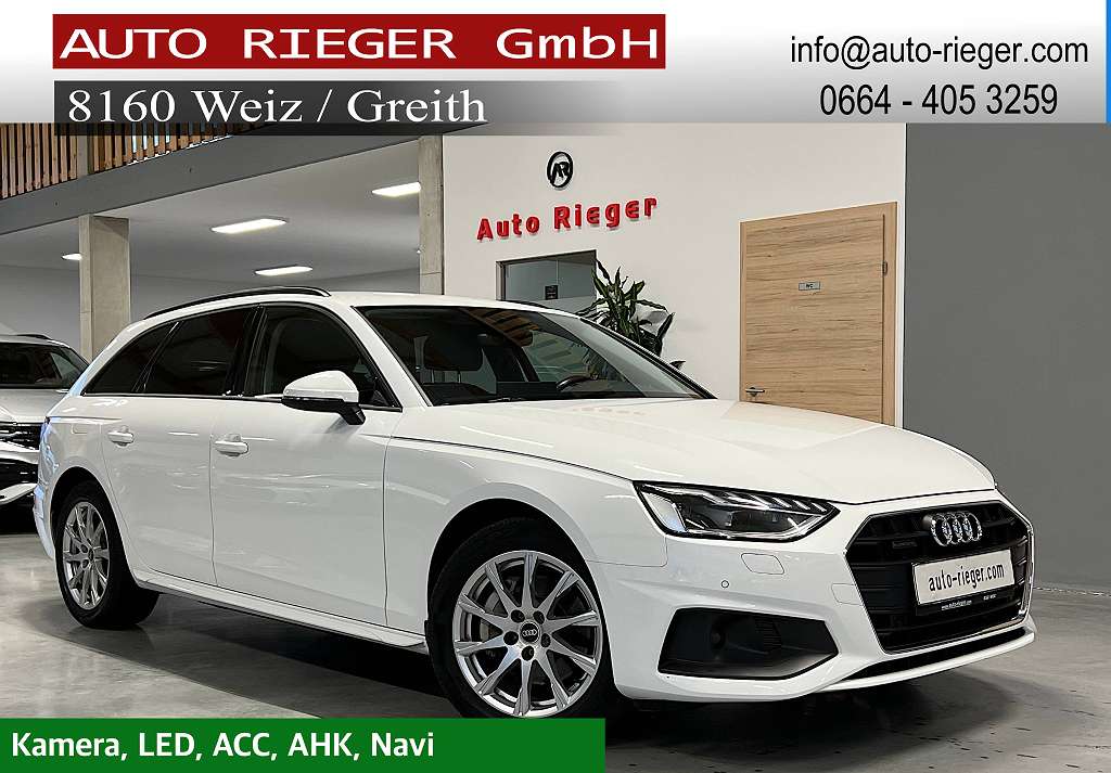 AudiA4Avant40TDIquattroS-tronicLED,ACC,AHK,KameraKombi/FamilyVan