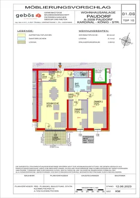 3-Zimmer-Wohnung mieten in Krems Land – 80,04 m², € 1.020 – Bild 17 von 17