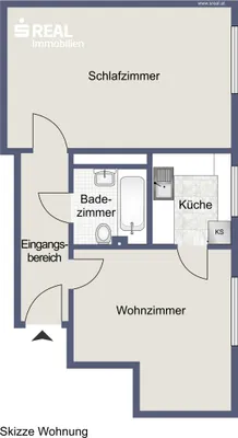 2-Zimmer-Wohnung kaufen in Wien – 49 m², € 219.000 – Bild 12 von 13