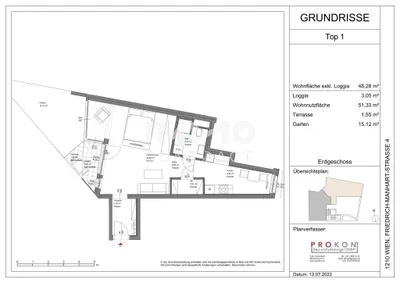 1-Zimmer-Wohnung mieten in Wien – 51,33 m², € 809 – Bild 6 von 9