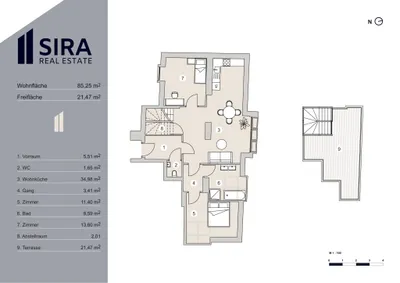3-Zimmer-Wohnung kaufen in Wien – 85,25 m², € 599.000 – Bild 14 von 14