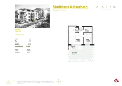 2-Zimmer-Wohnung kaufen in Kufstein – 46,76 m², € 339.000 – Bild 7 von 7