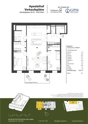 3-Zimmer-Wohnung kaufen in Wien – 113,81 m², € 1.122.430 – Bild 48 von 48
