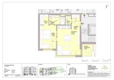 2-Zimmer-Wohnung kaufen in Wien – 49,59 m², € 294.700 – Bild 13 von 14