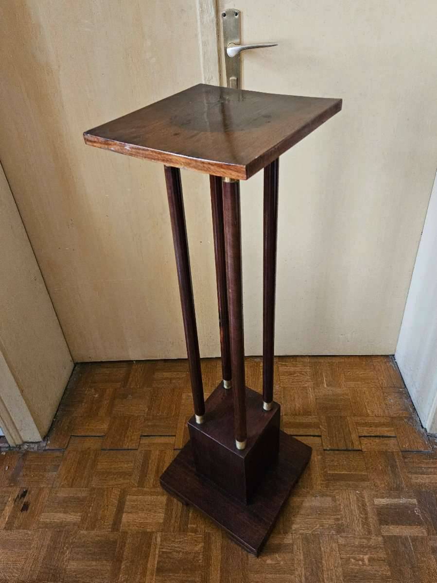Jugendstil Blumenstnder / Podest, ca. 1890 - 1919, Palisander, 109 cm,   200,- (1030 Wien) - willhaben