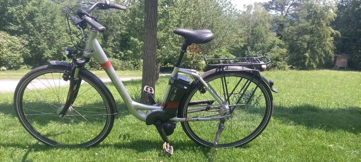 fischer damen trekking e-bike VIATOR 2.1 Active, Elektrofahrrad für und Herren, RH 45, 459Wh, Heckmotor 50Nm, 48V Elektronik & Foto Off-road Fahrradhelm Damen online kaufen Farbe:SCHIEFERBLAU