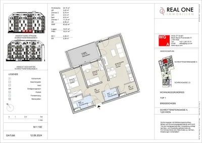 3-Zimmer-Wohnung kaufen in Wien – 63,44 m², € 425.000 – Bild 35 von 35