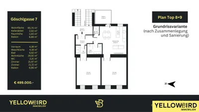 3-Zimmer-Wohnung kaufen in Wien – 80,03 m², € 499.000 – Bild 17 von 18