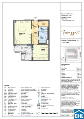 2-Zimmer-Wohnung kaufen in Wien – 60,6 m², € 427.000 – Bild 8 von 8