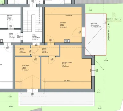 3-Zimmer-Wohnung mieten in Villach Land – 63,29 m², € 1.050 – Bild 8 von 8