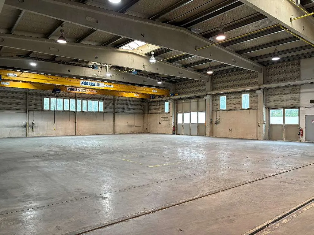 Montagehallen / Lagerhallen mit Büroflächen, Freiflächen und Lackieranlage - Ansicht 2