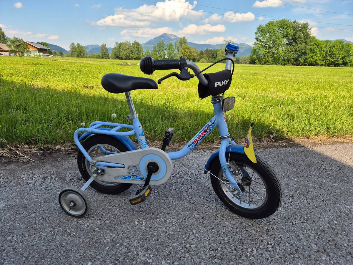 Puky Kinderfahrrad 12 Zoll mit Sttzrder,  35,- (5020 Salzburg) -  willhaben