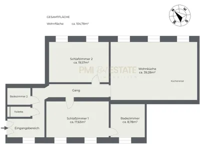 3-Zimmer-Wohnung mieten in Wien – 104,78 m², € 1.701 – Bild 13 von 13
