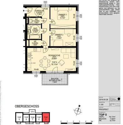 3-Zimmer-Wohnung mieten in Scheibbs – 76,29 m², € 687 – Bild 16 von 16