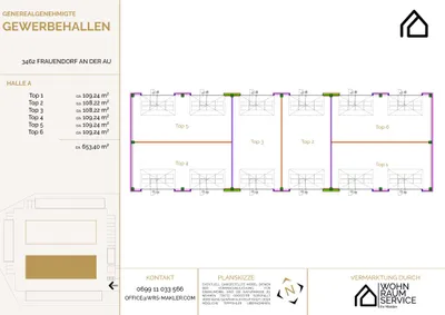 Immobilie mieten in Tulln – 54 m², € 583 – Bild 3 von 4