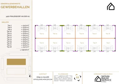 Immobilie mieten in Tulln – 54 m², € 583 – Bild 4 von 4
