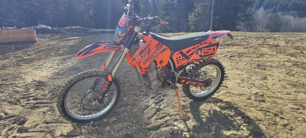 KTM 450 EXC Motorschaden RFS Enduro