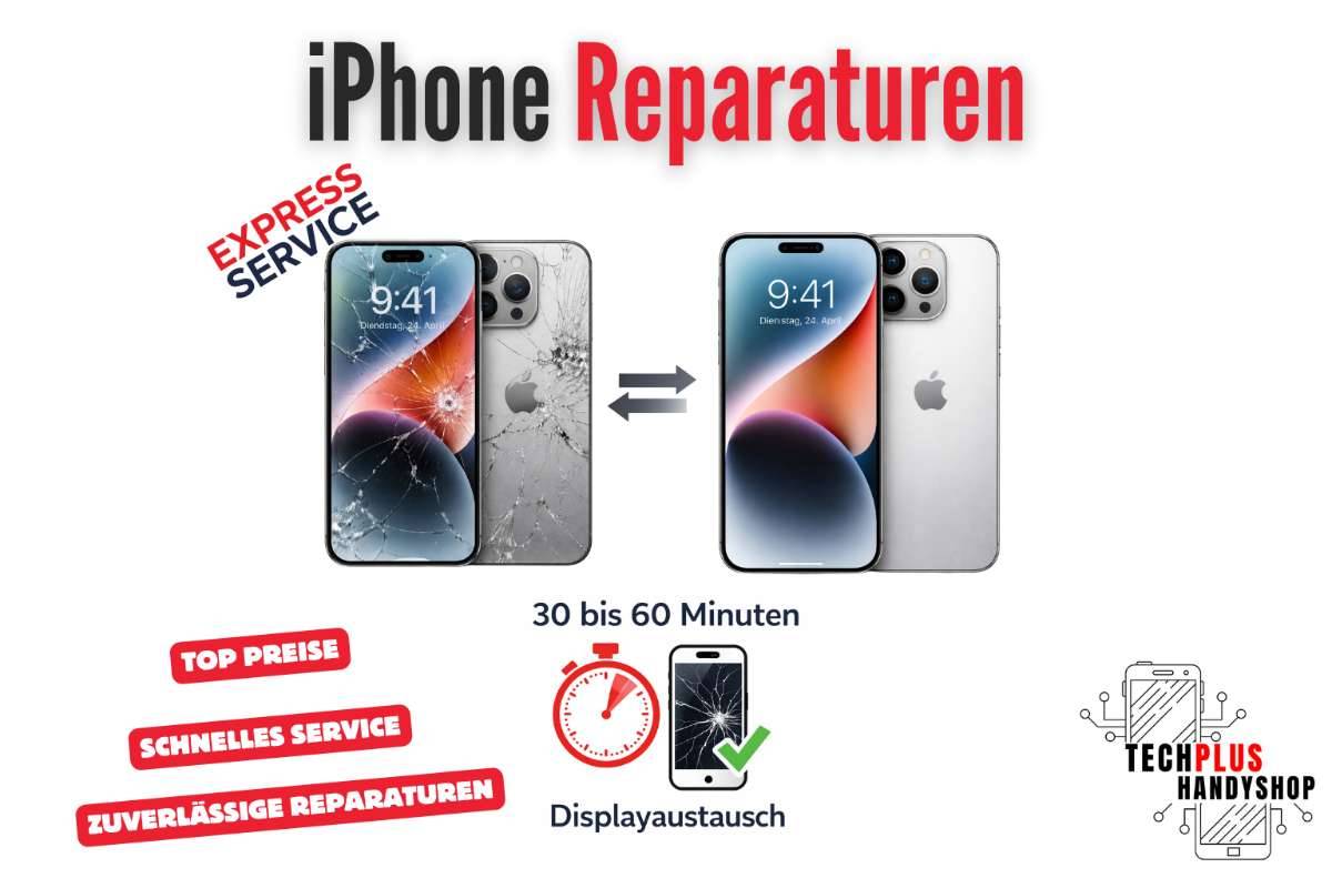 +++ iPhone Reparatur Sofort Service | iPhone Displaytausch, Akkutausch, Backcover |EXPRESS +++