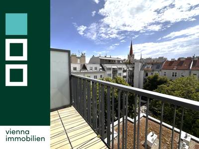 Moderne Dachgeschosswohnung mit Terrasse