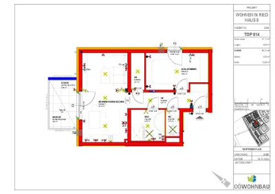 2-Zimmer-Wohnung mieten in Ried im Innkreis – 57,11 m², € 620 – Bild 3 von 3