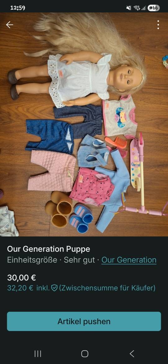 Our Generation Puppe