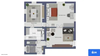 3-Zimmer-Wohnung mieten in Graz – 84 m², € 919 – Bild 9 von 9