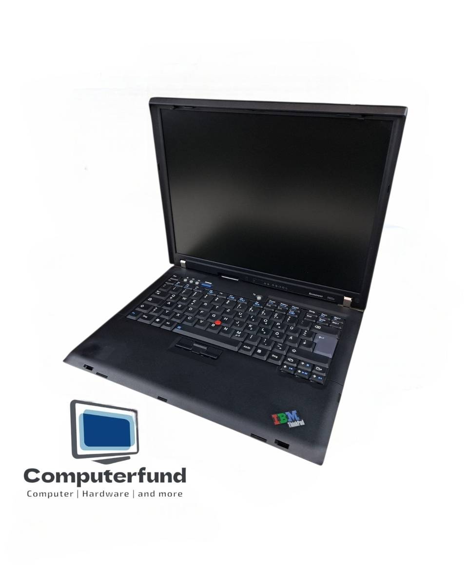 Lenovo ThinkPad R60e Celeron M 420 1 GB 120 GB SSD Win XP Pro Retro Laptop