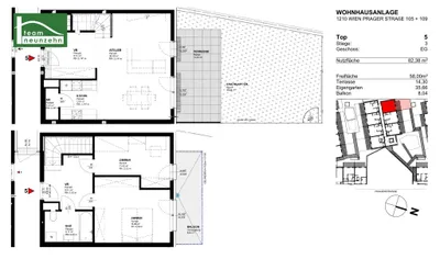 3-Zimmer-Wohnung mieten in Wien – 82,38 m², € 1.640 – Bild 20 von 20